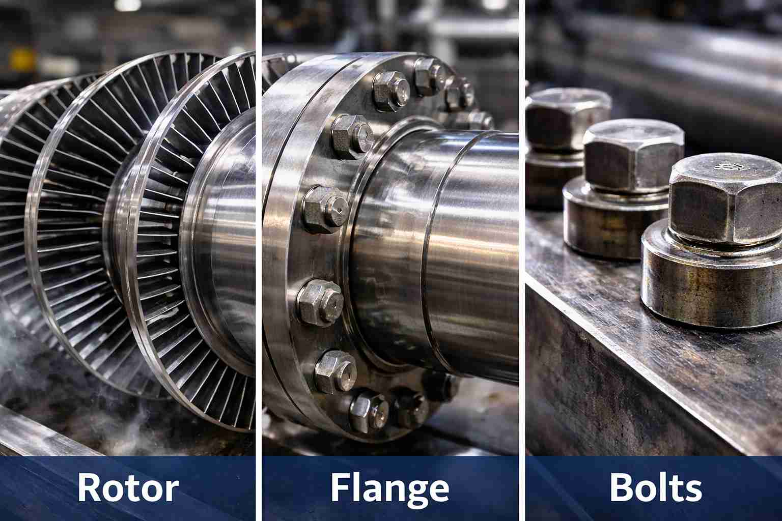 Rotor | Flange | Bolts